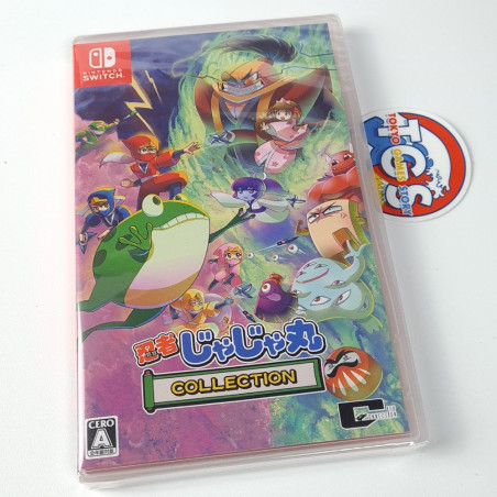 Ninja JaJaMaru Collection Switch Japan Physical Game In ENGLISH NEW (6 Games Included)