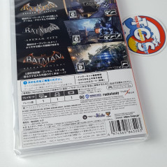 Batman Arkham Trilogy Switch Japan Game In Multi-Language NEW Knight/Asylum/City