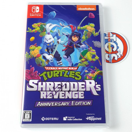 Teenage Mutant Ninja Turtles: Shredder's Revenge Anniversary Edition Switch TMNT Japan New Multi-Language