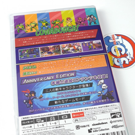 Teenage Mutant Ninja Turtles: Shredder's Revenge Anniversary Edition Switch TMNT Japan New Multi-Language