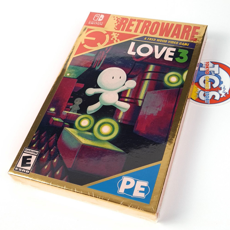 LOVE 3 SWITCH US Premium Edition Games New (Multi-Language) Retroware Platform Arcade