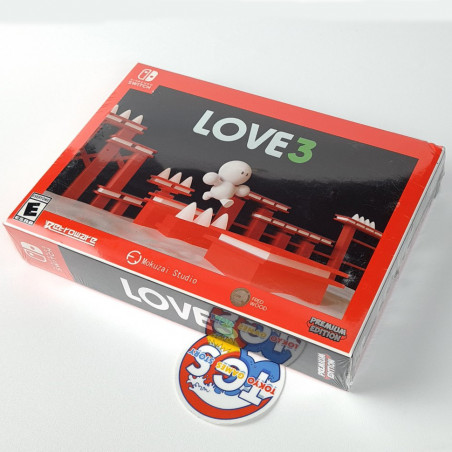 LOVE 3 SWITCH US Premium Edition Games New Retro Edition (Multi-Language) Retroware Platform Arcade