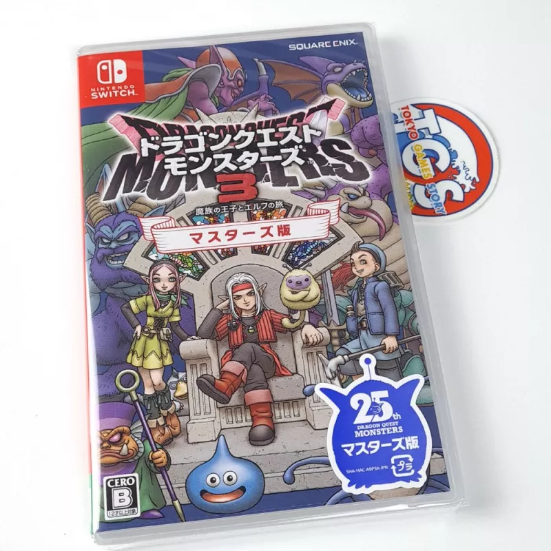 Dragon Quest Monsters 3 The Dark Prince Masters Ver. Switch Japan 