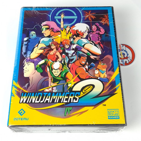 Windjammers 2 Collector's Edition (1340Ex.) PS4 Pix'n Love Games NEW (EN-FR-ES-DE-IT-PT-JP) FlyingPowerDisc