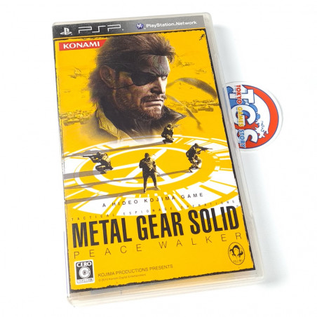 copy of Metal Gear Solid Peace Walker Mgs PSP Japan Game (Region Free) Konami Action Infiltration