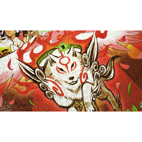 Okami Jigsaw Puzzle 1000 Pieces (50x75cm) Capcom/Fangamer New Amaterasu...