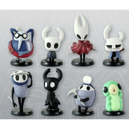 Hollow Knight Mini Figurines Complete Set (8 Figures Fullset Box!) Fangamer New