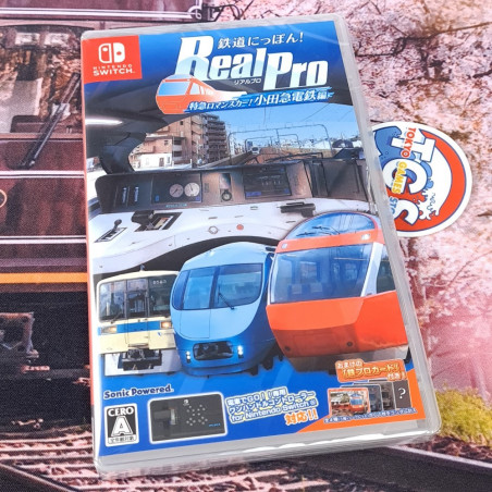 Tetsudou Nippon RealPro Tokkyu Romance Car Odakyu Line Switch Japan Train/Densha De Go New