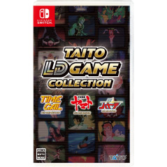 Taito LD Game Collection (Time Gal+Yamato+Revenge of the Ninja) Switch Japan Physical Game - Preorder/Précommande