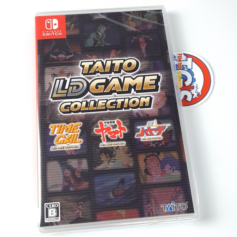 Taito LD Game Collection (Time Gal+Yamato+Revenge of the Ninja) Switch Japan Game New