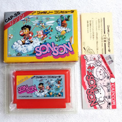 SonSon Famicom (Nintendo FC) Japan Ver. Son Son Platform Capcom 1984 CAP-SS