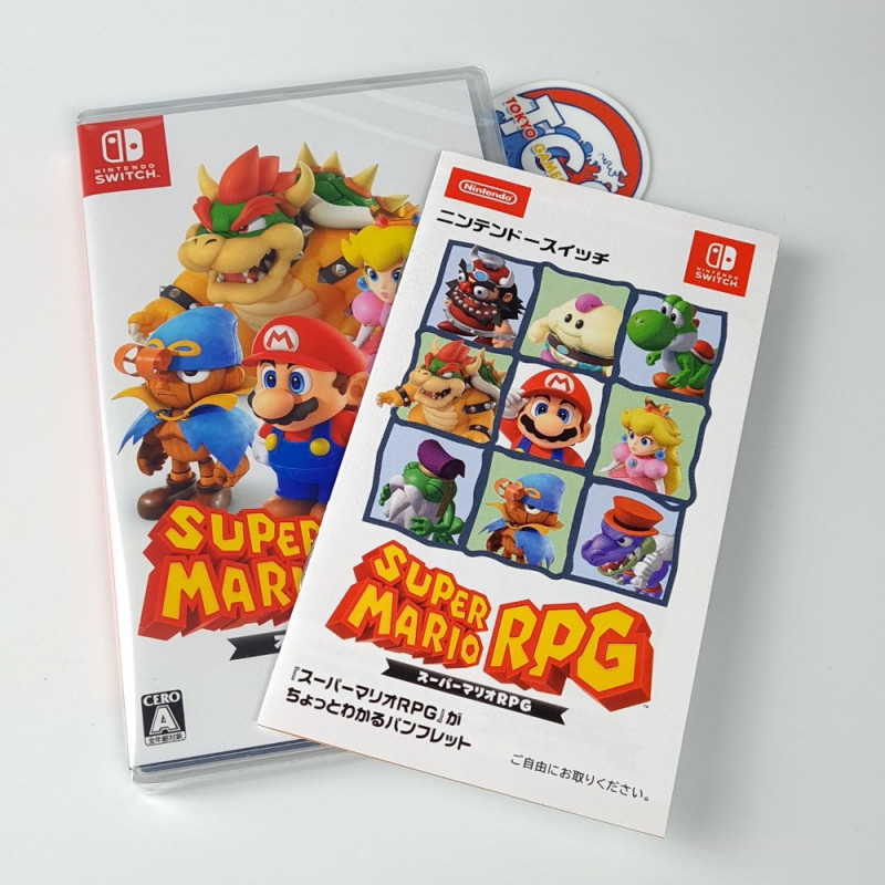 Super Mario RPG + Pamphlet Manual Nintendo Switch Japan Game In Multi-Language NEW