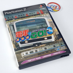 Densha De Go 3! Let's Go By Train Playstation PS2 Japan Game Taito Simulation 2001