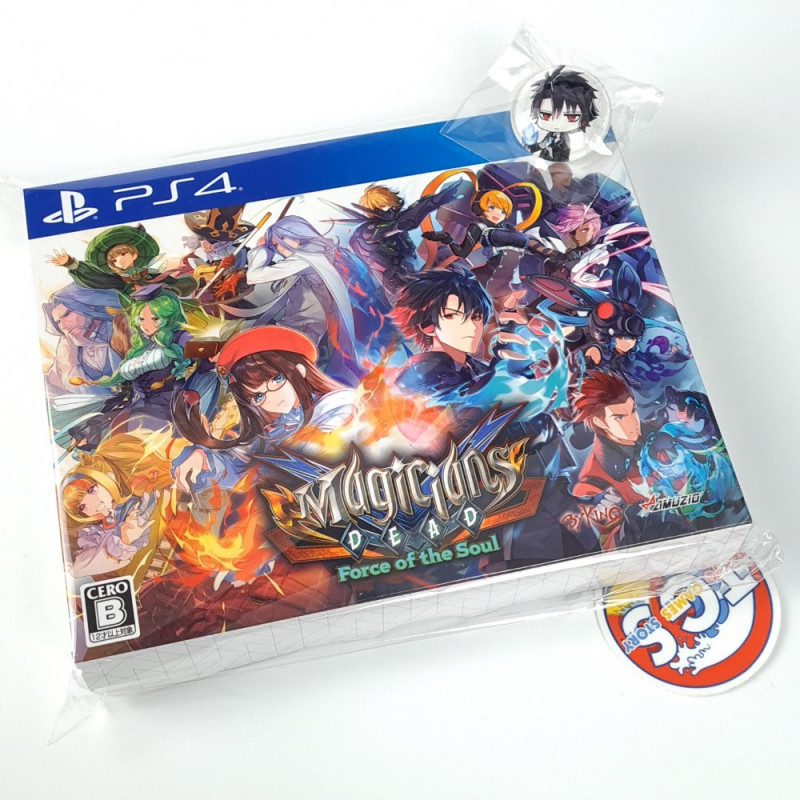 Magicians Dead: Force of the Soul Limited Edition PS4 Japan Game in ENGLISH New Action