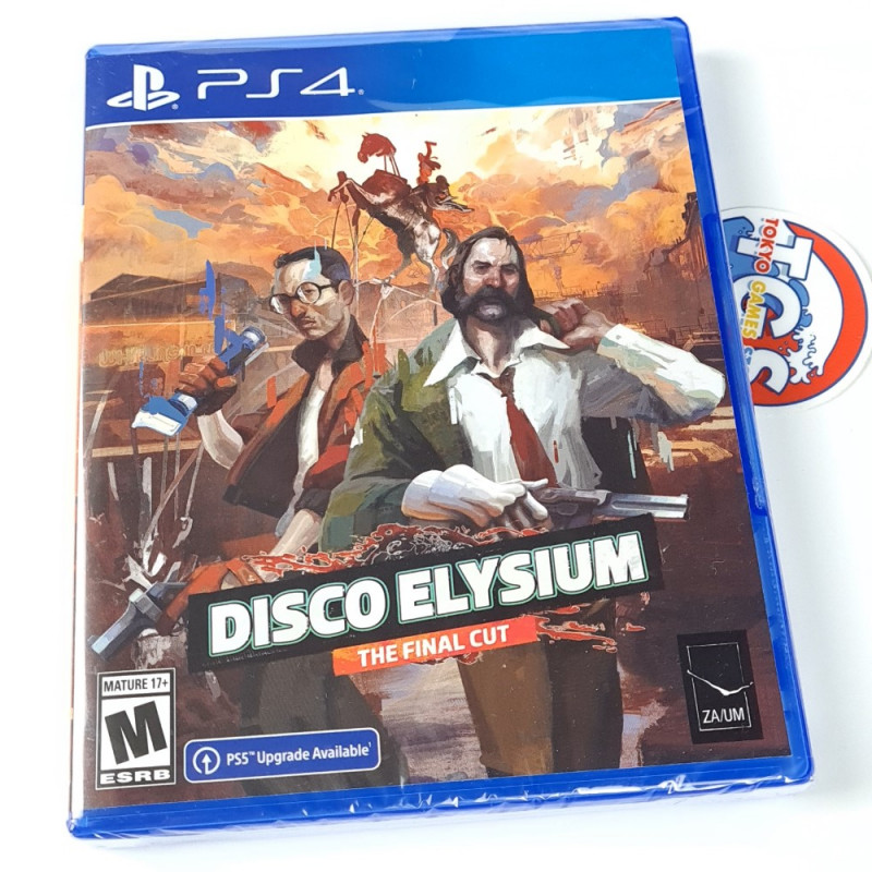 Disco Elysium The Final Cut PS4 US Physical Game in Multi-Language New RPG
