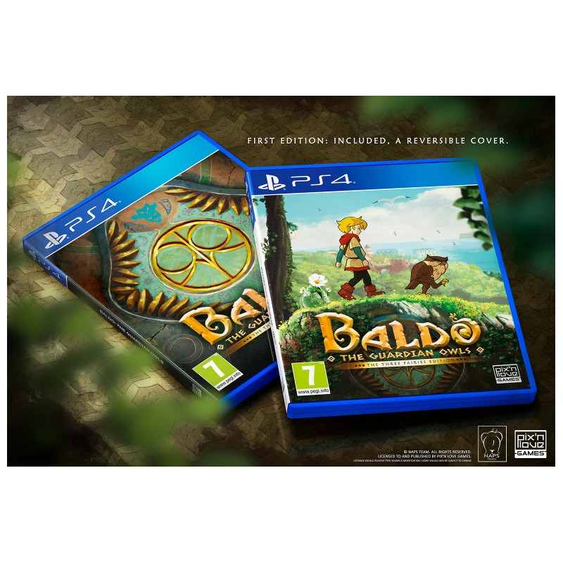 BALDO The Guardian Owls First Print Edition PS4 Pix'n Love Games Multi-Language New