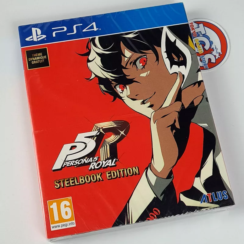 Persona 5 Royal Steelbook Edition PS4 FR NEW (Multi-Language) Shin ...