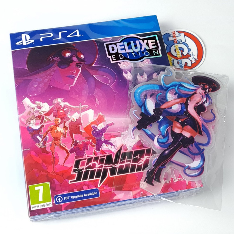 SHINORUBI Deluxe Edition PS4 NEW Red Art Games (Multi-Language / Shoot'em Up Bullet Hell)