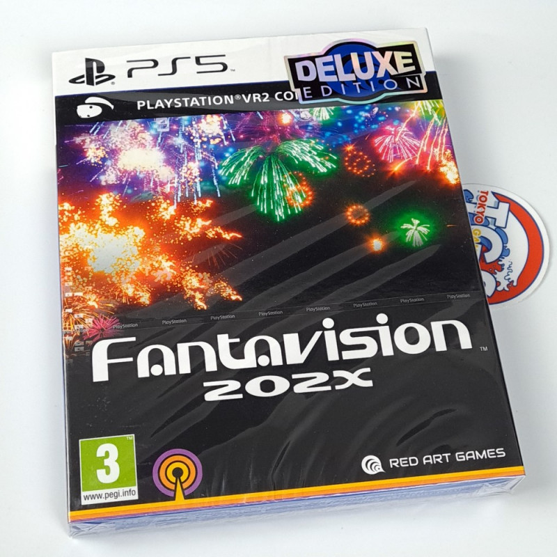 FANTAVISION 202X Deluxe Edition PS5 Red Art Games (Multi-Language/Puzzle) New